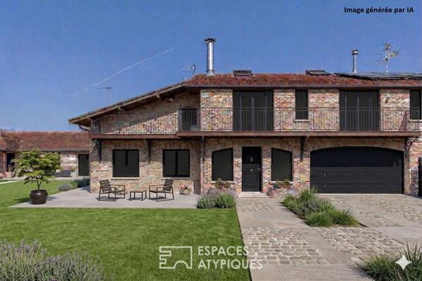 Maison d’architecte avec piscine intérieure et fort potentiel à Amiens Sud