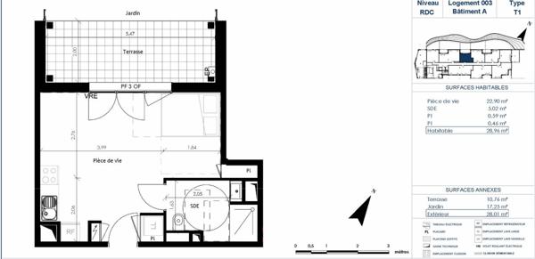 A vendre T1 Bis sur ANGERS