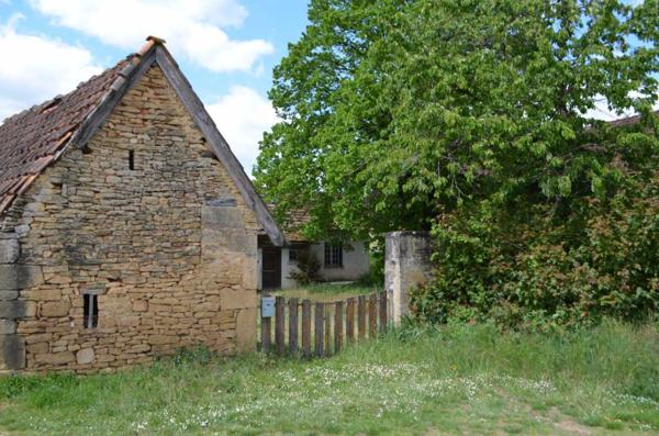 Maison ancienne - Montignac-lascaux Périgord Noir, à 3 km de Montignac-Lascaux, Fermette à rénover entièrement comprenant une ancienne maison et une grande grange. Terrain de plus de 5000 m².