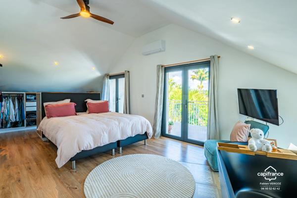 Villa F8 rénovée - Piscine chauffée et vue mer – La Possession, Ravine à Malheur