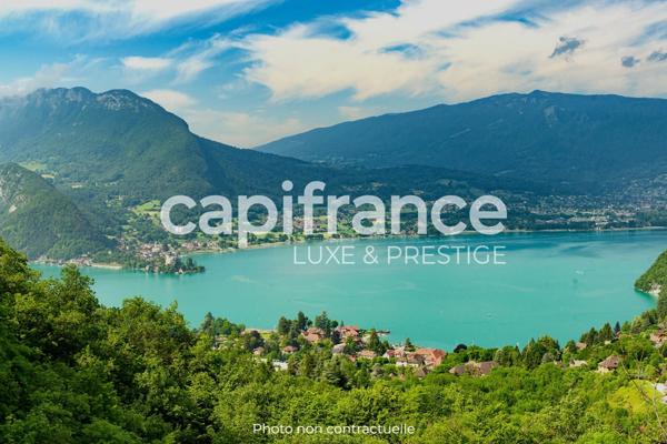 Dpt Savoie (73), à vendre Villa et chambre d'hôtes VUE LAC - Terrain de 1428 m²