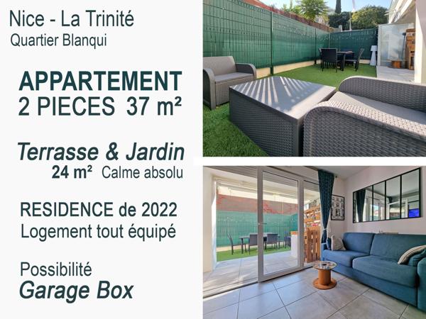 Appartement 2 pièces - 37 m² Exclusivité efficity