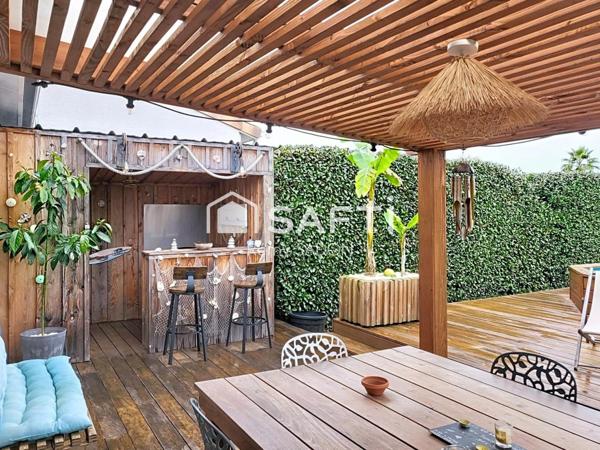 Maison Contemporaine, piscine, pas de travaux