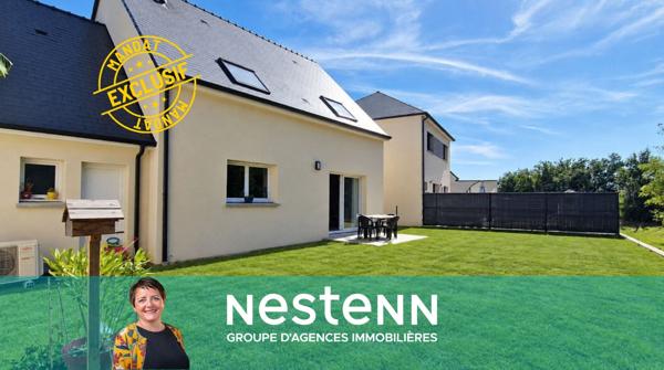 Maison familiale récente à Saint-Georges-du-Bois : 4 chambres, garage et terrain sans vis-à-vis