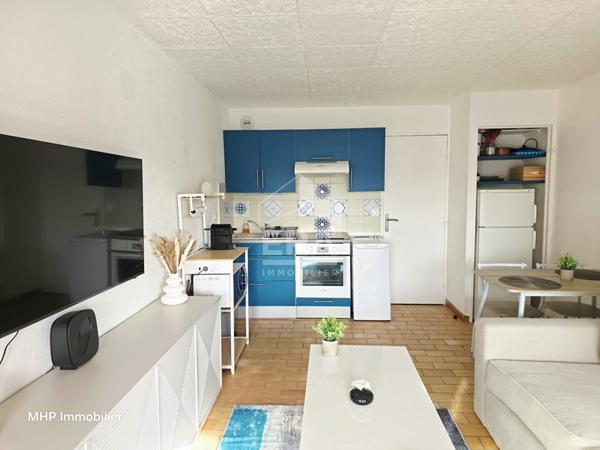 Studio Meublé de 23m² à Antibes - Bail SAISONNIER à Partir de Septembre 2025 jusqu'à Mai 2026
