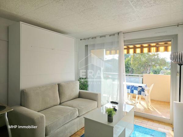 Studio Meublé de 23m² à Antibes - Bail SAISONNIER à Partir de Septembre 2025 jusqu'à Mai 2026