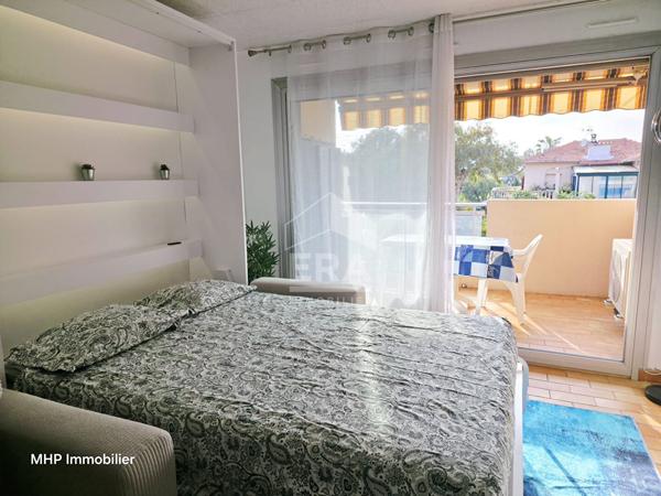Studio Meublé de 23m² à Antibes - Bail SAISONNIER à Partir de Septembre 2025 jusqu'à Mai 2026
