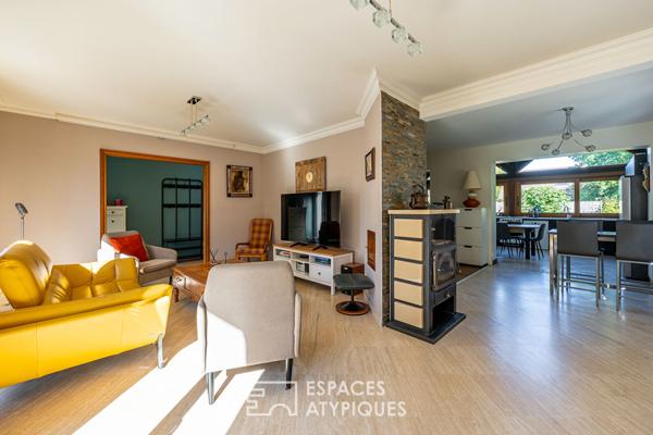 Maison contemporaine dans un quartier calme de Milly la Forêt