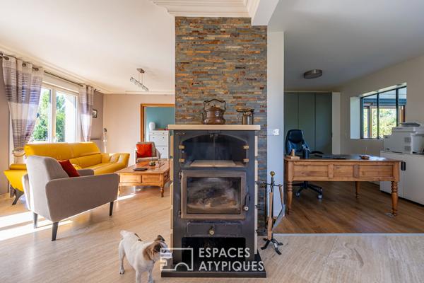 Maison contemporaine dans un quartier calme de Milly la Forêt