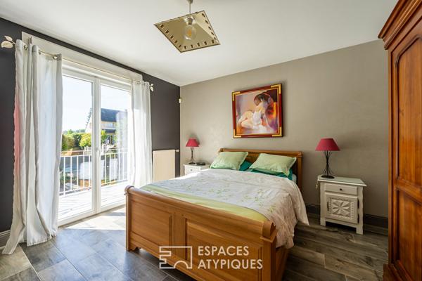 Maison contemporaine dans un quartier calme de Milly la Forêt