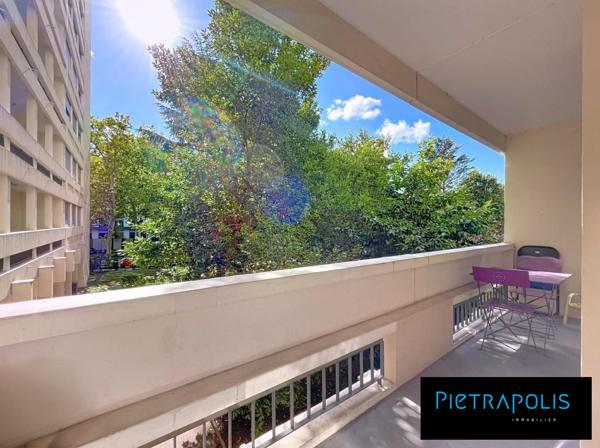 Monplaisir, immeuble Pitance, T4 de 89m2 avec balcon et parking