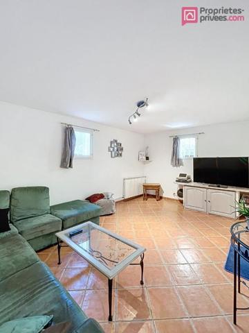 VILLA 115 m²  - TERRAIN 2 136 m² - Double salon - Carport -Fort potentiel - Saint Maximin la Sainte Baume 83470