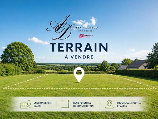 EXCLUSIVITE - Terrain constructible de 751 m²  Opportunité rare à Champs-sur-Marne !