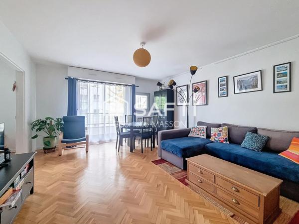 Appartement 4P avec balcon, cave et parking