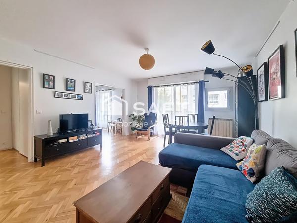 Appartement 4P avec balcon, cave et parking