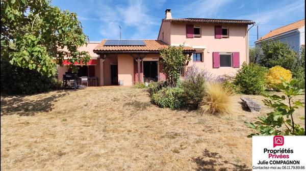 Maison d'architecte 130 m² - 5 chambres - double garage et jardin