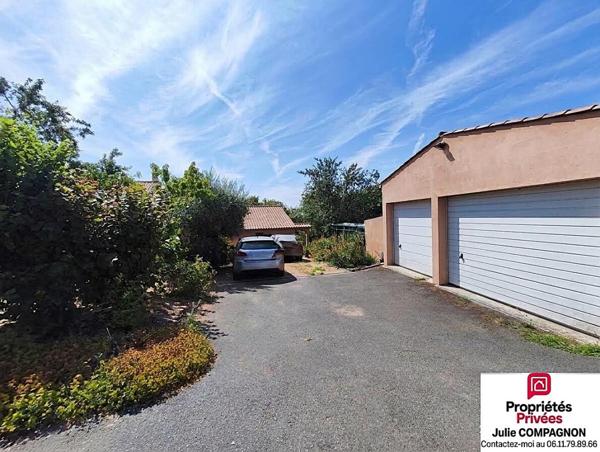 Maison d'architecte 130 m² - 5 chambres - double garage et jardin