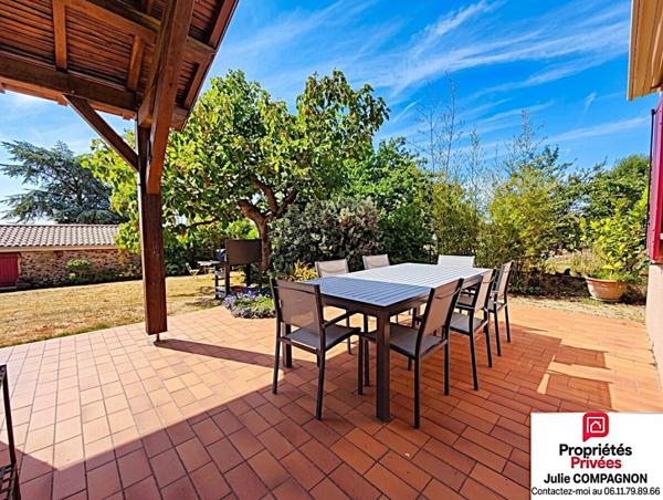 Maison d'architecte 130 m² - 5 chambres - double garage et jardin