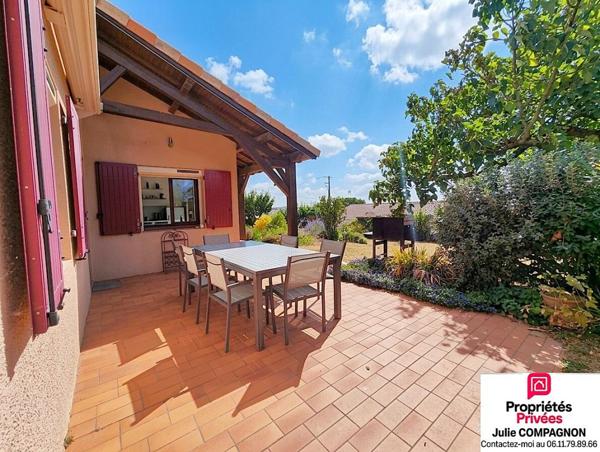 Maison d'architecte 130 m² - 5 chambres - double garage et jardin