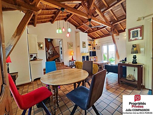 Maison d'architecte 130 m² - 5 chambres - double garage et jardin