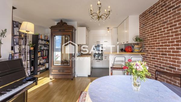 Appartement familial 4 chambres avec terrasse 34 m² – Colombes