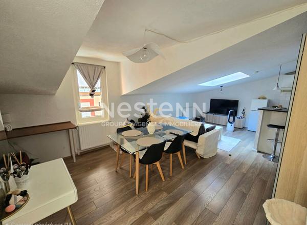Appartement Toulouse  en duplex dans chartreuse 29.24m² centre ville proche du métro