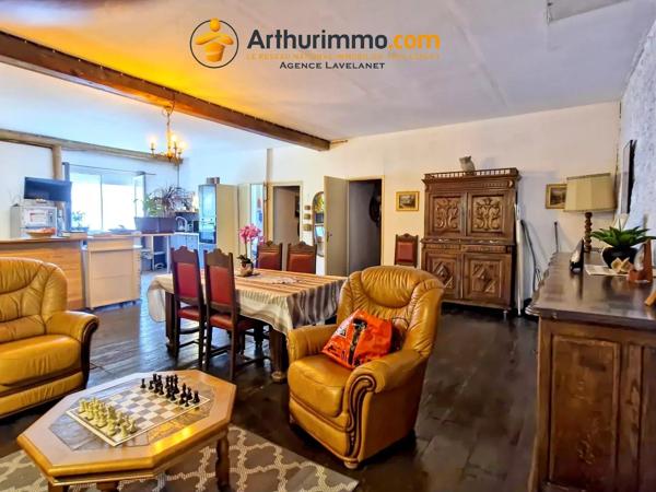 Vente                                                      Maison de village
                        
                     3 pièces                      88 m2                     à Bélesta