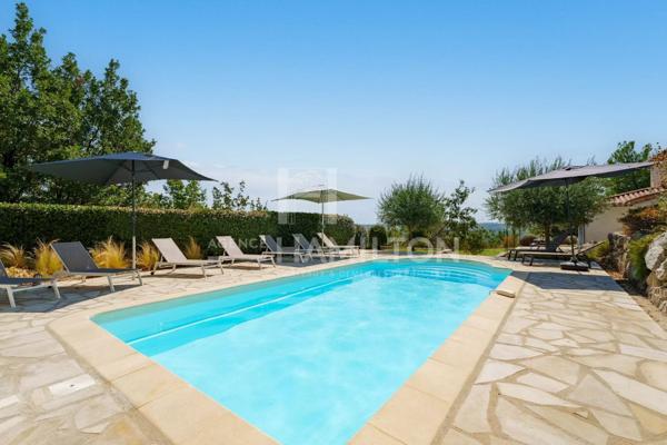 Villa provençale proche de Seillans et Fayence – Vue panoramique Fayence