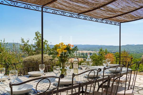 Villa provençale proche de Seillans et Fayence – Vue panoramique Fayence