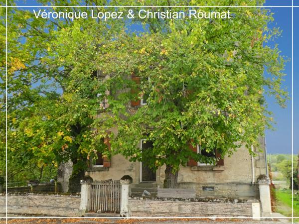 TONNEINS à 15 minutes, maison de Maître et ferme indépendante sur terrain 1935 m²