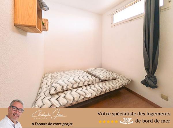 T2 avec terrasse et parking direct plage