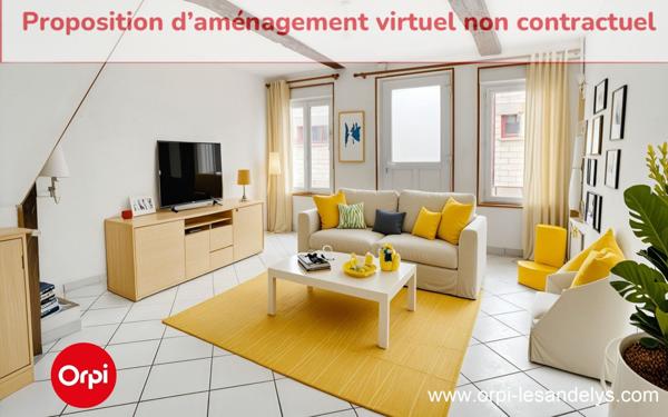 Maison à vendre    5 pièces • 76 m2 Les Andelys