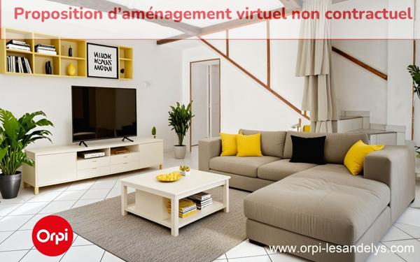 Maison à vendre    5 pièces • 76 m2 Les Andelys