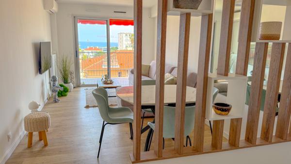 Nice (06200) Appartement 2 pièces vue mer