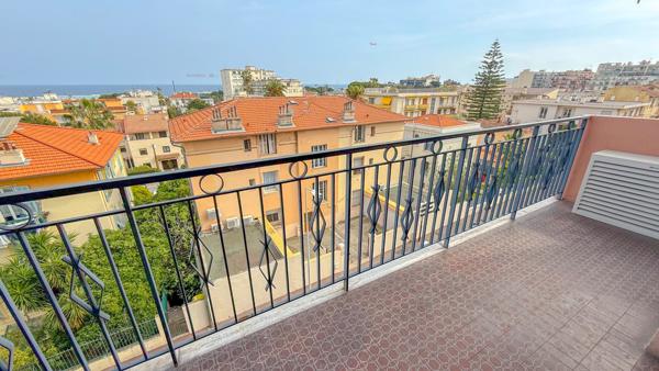 Nice (06200) Appartement 2 pièces vue mer