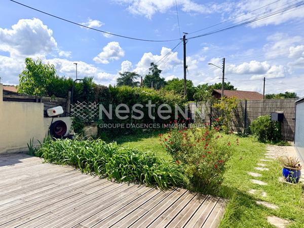 PESSAC- LADONNE - Maison individuelle - 2ch - Plain pied- Jardin