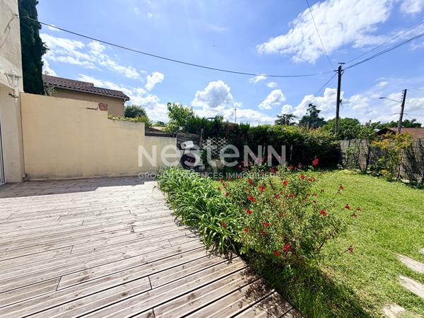 PESSAC- LADONNE - Maison individuelle - 2ch - Plain pied- Jardin