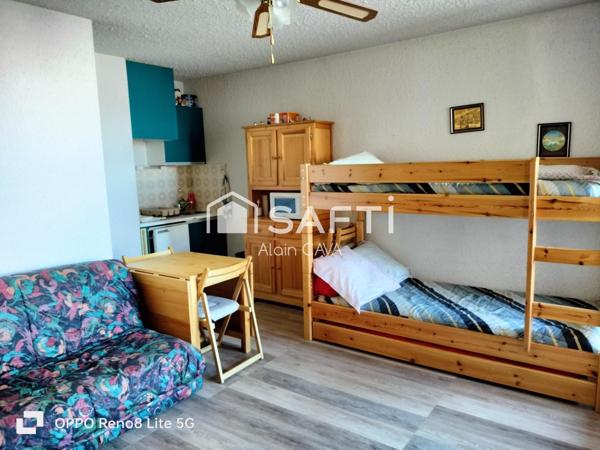 Studio de 21m² avec 7m² de terrasse à praloup 1500