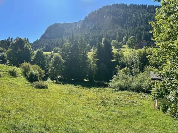 LA CLUSAZ (74) TERRAIN CONSTRUCTIBLE A VENDRE - 770 M2