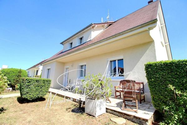 Maison d'habitation sur sous-sol total de 6 pièces avec 5 chambres, garage et terrain