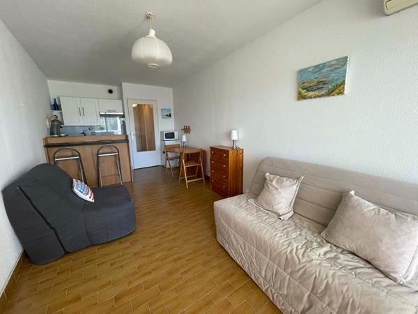 Studio vue mer de 27m² à La Grande Motte