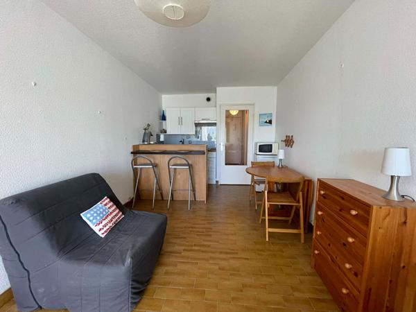 Studio vue mer de 27m² à La Grande Motte