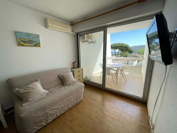 Studio vue mer de 27m² à La Grande Motte