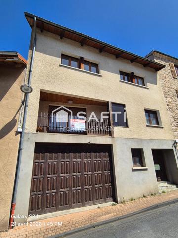 Maison centre ville avec balcon et garage