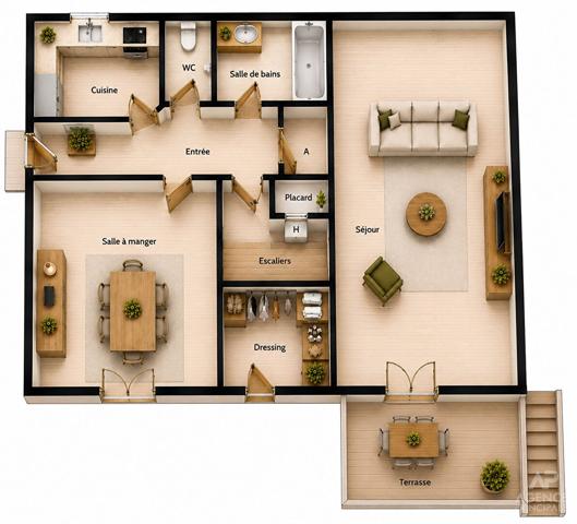 Maison Rueil Malmaison 6 pièce(s) 150 m2 1 500 000 € **  - Référence  1970