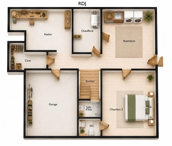 Maison Rueil Malmaison 6 pièce(s) 150 m2 1 500 000 € **  - Référence  1970