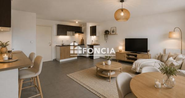 À vendre Appartement 3 pièces 62.12 m² - Seysses 31600