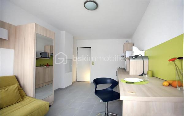 Appartement de 20,80 m²