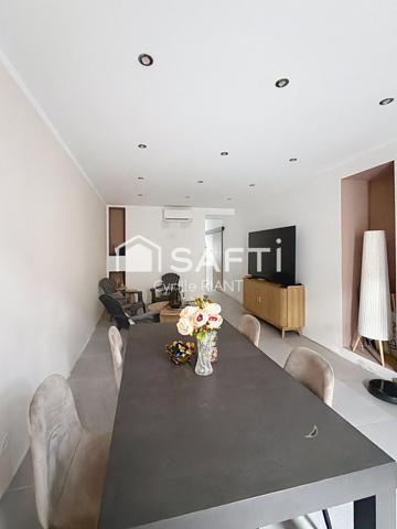 Maison de ville rénovée 113 m² avec jardin