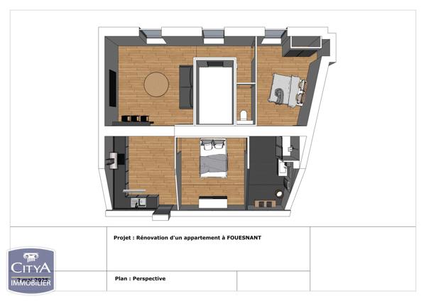 Appartement à vendre 3 pièces 70.8m² Fouesnant (29170)
